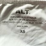 Alt white one shoulder swimsuit XS new with tags Photo 4