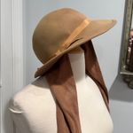 Vintage Tan Doeskin Wool Fedora Hat by Ruth Ann Designa Photo 4