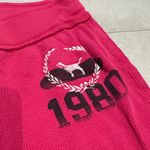 PINK - Victoria's Secret Pink Victoria’s Secret Y2K XS Hot Pink Fuchsia Flared Bottoms pants 1980 logo Photo 4