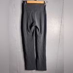 Lululemon Brushed Softstreme Ribbed Zip Flared Pant 32.5" Black. Size 2 Photo 4