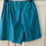 IZOD  women’s golf‎ shorts size 4. Turquoise soft. Photo 3