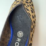 Rothy's  the point ballet flats slip on shoes in leopard print size W 8.5 Photo 4