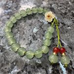 2/$29 or 3/$39 NWOT Elegant Green Beaded Chinese Photo 3