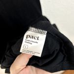 Pact  Avery Dress Womens Size Large Black Cotton Twist Back Organic Rare Photo 2