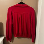 FP Beach Red Keepin It Classy Low Cut Wrap Top Size M Photo 3