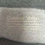 Outdoor Voices Gray Colorblock Skinny Mid Rise Athletic Workout Leggings Pants S Photo 3