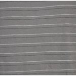 STANDARD JAMES PERSE Size 1 S Gray Stripe Boat Neck Supima Cotton Top Shirt Photo 5