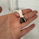 Desigual  White Eyelet Short Sleeve Blouse Womens M Casual Beachy Summer Top Photo 7