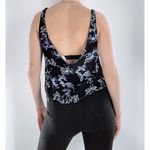 Free People  Intimately Free Black The Rose Tie Front Tank Top Size XS Photo 2