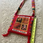 Vibrant Costa Rica Crossbody Bag boho tribal messenger 7”x7” Photo 4