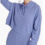 Wildfox  Trenton Lavender Crop Hoodie Size Medium NWT Photo 1