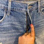 Old Navy distressed denim shorts high rise secret slim pockets Size 8 New Photo 1