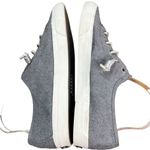 Sperry Top Sider Shoes Womens 9.5 M Gray Seacoast Wool Slip On Lace Up Sneakers Photo 4