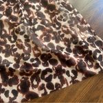 Baum und Pferdgarten animal print midi length square neck Tent Dress size XS Brown Photo 9