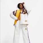 Nike NWT  X AMBUSH LAKERS WHITE PURPLE PUFF JACKET Photo 6