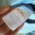 MISHA Aviana Playsuit JumpsuitBelted Wide Leg In Powder‎ Blue Size 8 Photo 10