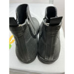 Womans Cougar Pull On Ankle Rain Boots 11 Black Rubber Stretch Photo 4