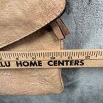 Maxon Collection Italian Blush Leather Foldover Clutch Chain Crossbody Bag Purse Tan Photo 14