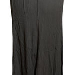 I. N. Studio Petite Black Gauzy Maxi Skirt Elastic Waist Whimsigoth Romantic OS Black Size undefined Photo 0