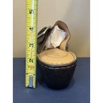 b.o.c. Between The Toe Sandal Woman's 8M Black Wedge Buckle Size 8 Photo 3