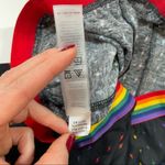 ROOM SERVICE Women's Rainbow dots pajama Shorts Black Size XL Photo 6