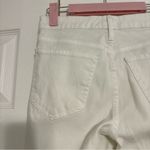 Mother The Looker Crop Glass Slipper White Size 27 Photo 13
