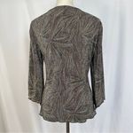 Dress Barn Vintage Blouse Womens Petite Large Tank Top Underneath High Low Hem Photo 5