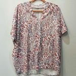 JODIFL boutique Stylish Multicolor Women's Top pink blue size small Photo 0