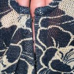 Free People Women’s Through the Meadow Floral Ruched Hook-Closures Ruffle Blouse Photo 4