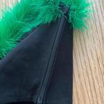Tiger Mist Green Black Fluffy Tube Top Photo 3