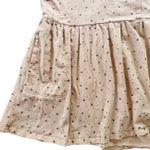 Rylee + Cru Dress Babydoll Tan Star Motif Size Small Casual Maternity Cotton Size M Photo 5