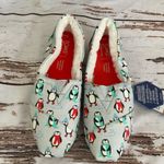 Toms NWT GLACIER GREY WINTER PENGUINS FAUX FUR Photo 0
