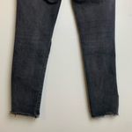 Gianni Bini  Light Wash Black Jeans With Uneven Raw Hem Photo 7