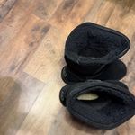 BEARPAW  Emma Tall Classic Black Boots Suede Fur Lined Size 8 Photo 1