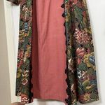 Gunne Sax Rare Vintage 1969 black label renaissance Tapestry Floral red dress Photo 5