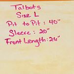 Talbots  Floral Embroidered Blue Top, 100% Cotton Photo 8