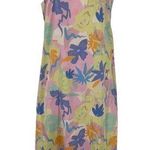 Chi Chi London CHI CHI Cami Strap Midi Slip Dress Sz 10 Pastel Floral Festival Satin Fairy Photo 0