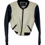 Maison Scotch  Two Tone Bomber Jacket Photo 0