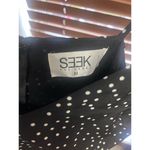 SEEK the Label  BLACK POLKA DOT JUMPSUIT WOMENS SIZE M Photo 7