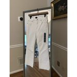 J Crew White Denim Flare Crop Mid Rise Jeans 27 NWT Photo 1