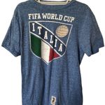 FIFA 2014 Italia World Cup Blue Short Sleeve Tee Medium Photo 0