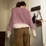 Peloton  ombre gradient crewneck‎ sweater size Medium oversized Photo 1