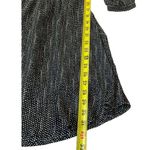 Lush Clothing Lush Women Size XS Black White 3/4 Sleeve Polka Dot Dress (25-644) Photo 6