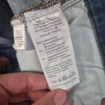 Madewell  9" Mid-Rise Skinny Blue Jeans Distressed Knees Raw Hem Size 26 Photo 4