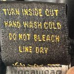 Rocawear Vintage Y2K Black Bodycon Mini Dress Gold Zippers Chains Size M Goth Photo 5