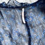Free People Sheer Floral Vest / Short Kimono Photo 4
