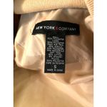 New York & Co Puffy Vest Small Tan Photo 3