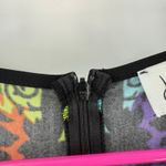 Joseph Ribkoff Dress SZ 10 Black Cold Shoulder Multi Sheath Knee Length Bodycon Photo 3