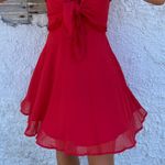 Selfie Leslie Red Dress Photo 1