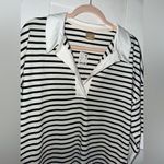 Free People NWT Jackson Rugby Midi Dress - Ivory Combo $98 MSRP Photo 5